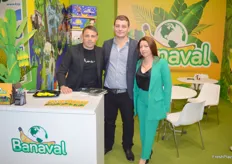 Banaval exports 60 000 boxes of bananas from Ecuador to Italy, the Middle-East and Russia. Alessandro Catapano, Patricia Catapano and Maggie Valencia  attended to meetings and visitors.